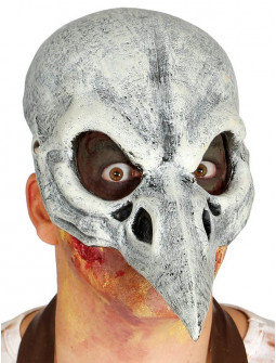 Media Máscara de Cráneo de Esqueleto de Pájaro