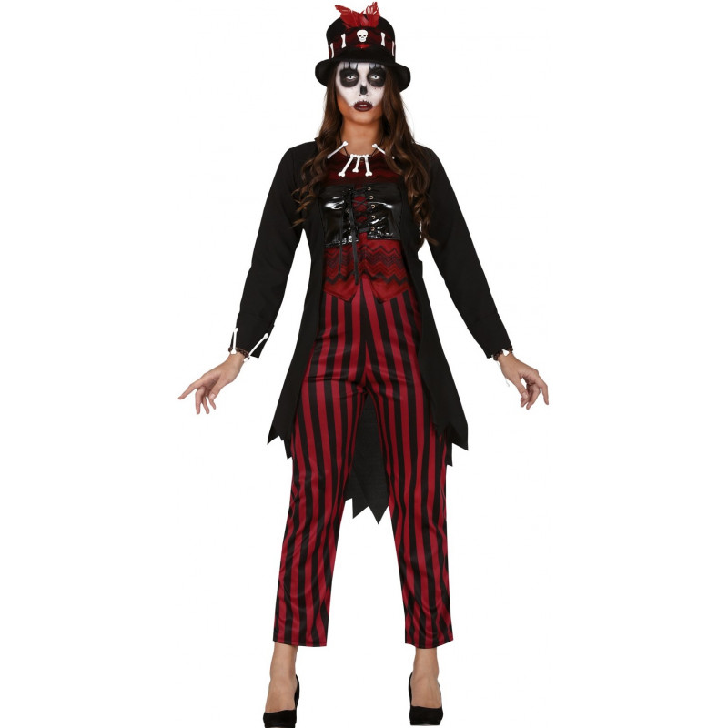 Escarchado Bajo Oscuro Disfraz de Hechicera Voodoo para Mujer | Comprar Online