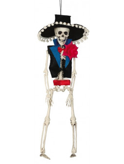 Esqueleto de Catrin Mexicano de Decoración