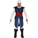 Disfraz de Assassin's Creed Azul y Blanco para Adulto