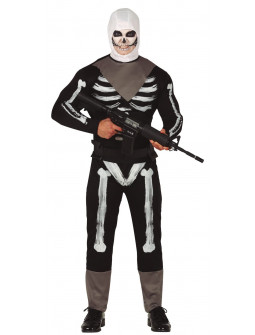 Disfraz de Esqueleto Skull Trooper para Hombre