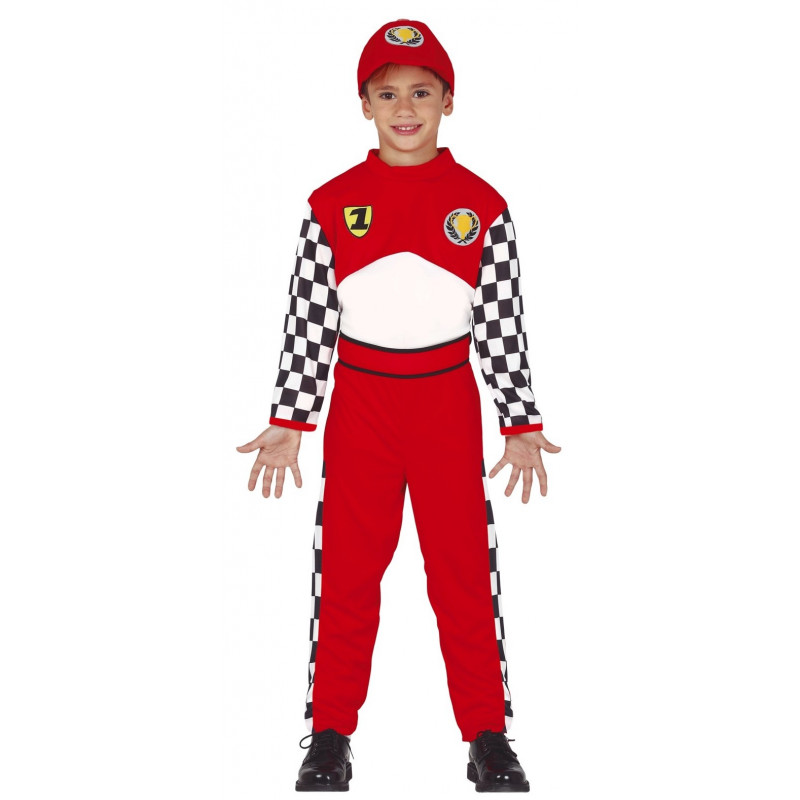 Disfraz de Piloto de Fórmula 1 para Niño