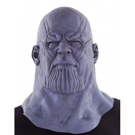 Máscara de Thanos el Titán Loco con Cuello