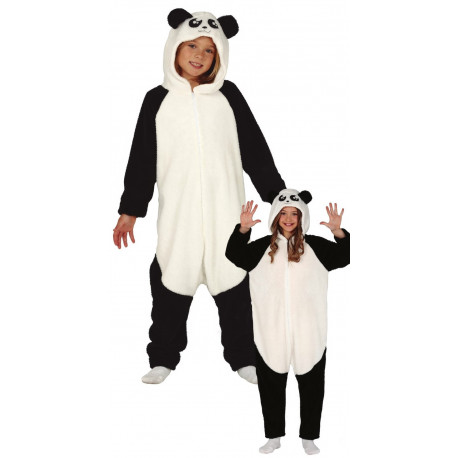 Disfraz de Oso Panda Pijama de Peluche Infantil