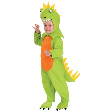 Disfraz de Dinosaurio Verde con Sonido Infantil