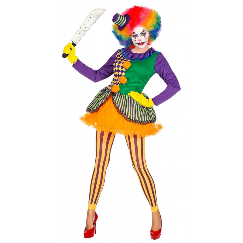 puerta Insignia Incierto Disfraz de Payasa Joker para Mujer | Comprar Online