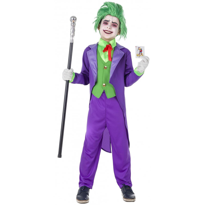 Tulipanes Correa Grapa Disfraz de Joker Elegante para Niño | Comprar Online