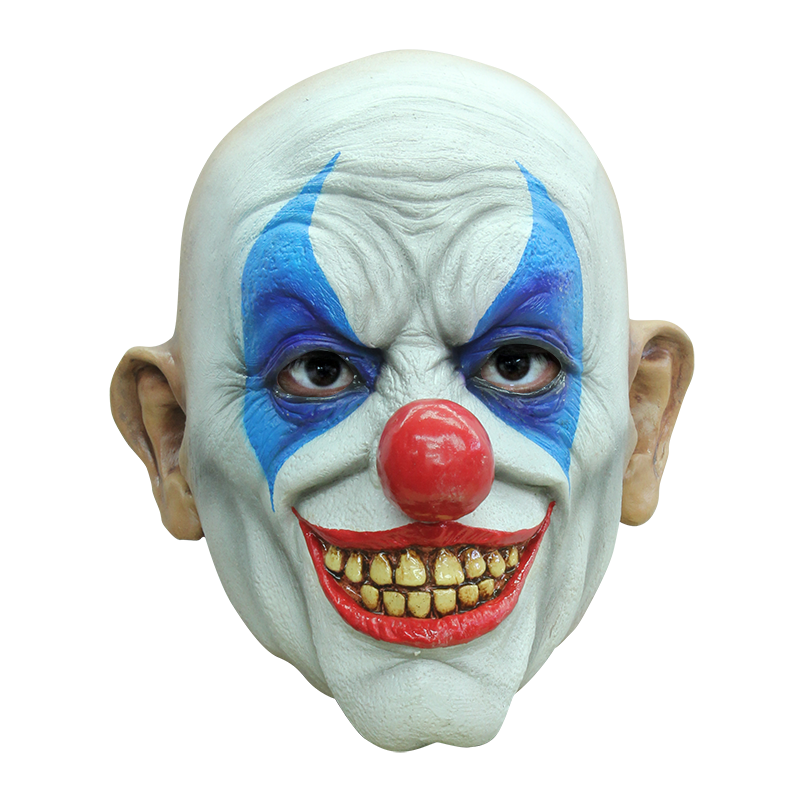Детская маска клоуна. Маска клоуна прозрачная.