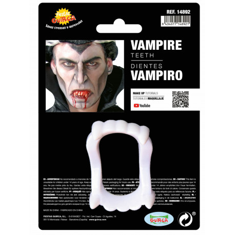 Dentadura de Vampiro Básica