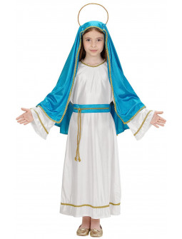 Disfraz de Virgen Maria para niña