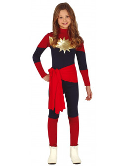 Disfraz de Capitana Marvel Infantil
