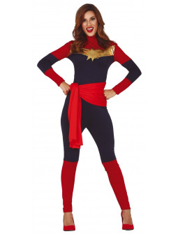 Disfraz de Capitana Marvel para Mujer