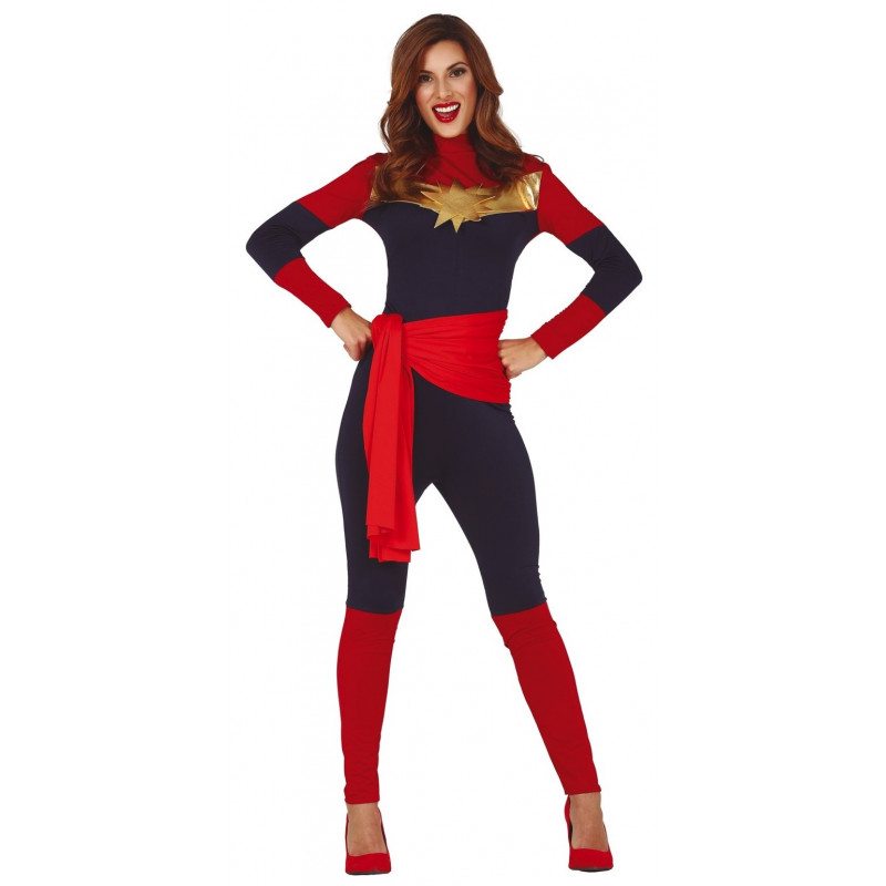 Amabilidad Caducado SIDA Disfraz de Capitana Marvel para Mujer | Comprar Online
