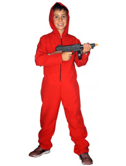 Disfraz de Mono Rojo con Capucha para Niño