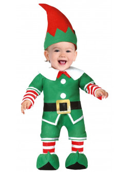 Disfraz de Elfo Navideño para Bebé
