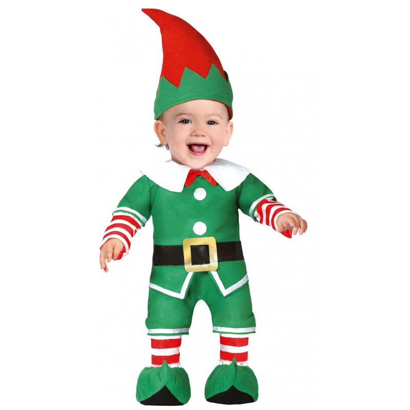 Largo Caña abrigo Disfraz de Elfo Navideño para Bebé | Comprar Online