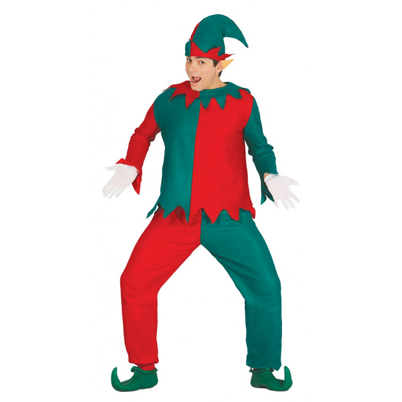 Se asemeja Reino Paternal Disfraz de Elfo de Navidad para Adulto | Comprar Online