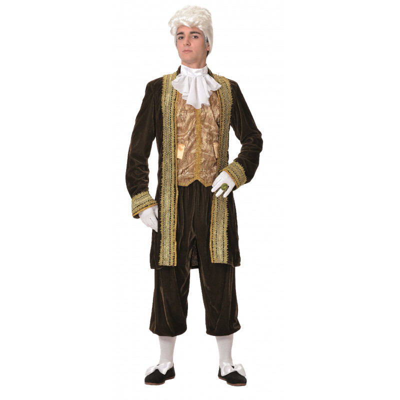 de alta calidad disfraz señores disfraz barroco Mozart Edelmann l015 Baron rojo 