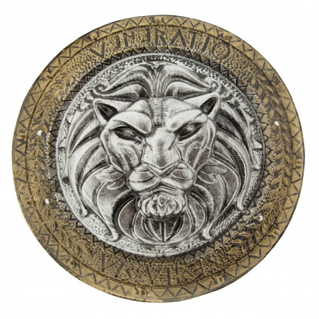 Escudo Romano con Cabeza de León