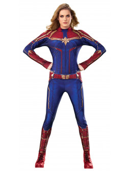 Disfraz de Capitana Marvel Oficial para Mujer