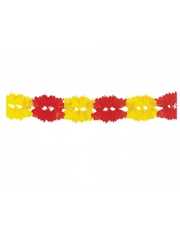 Girnalda decorativa - Rojo y Amarillo -