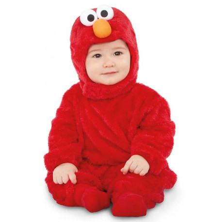 Disfraz de Elmo Peluche Barrio Sésamo para Bebé