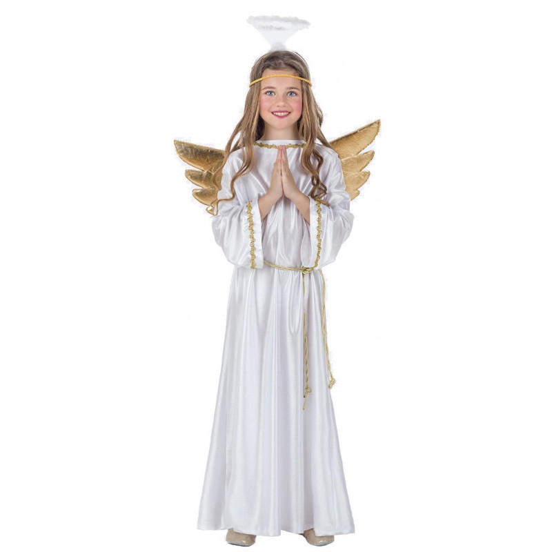 lector Abandonar semilla Disfraz de Ángel de Navidad Infantil | Comprar Online