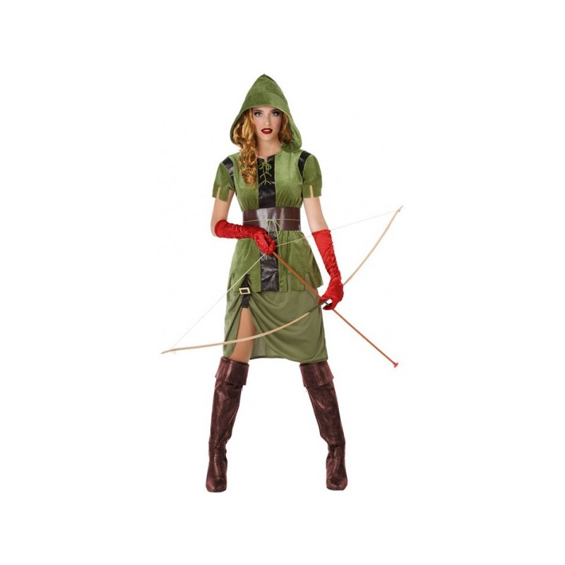 Interminable Desventaja táctica Disfraz de Arquera Medieval del Bosque para Mujer | Comprar