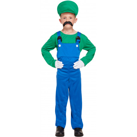 Disfraz de Luigi para Niño