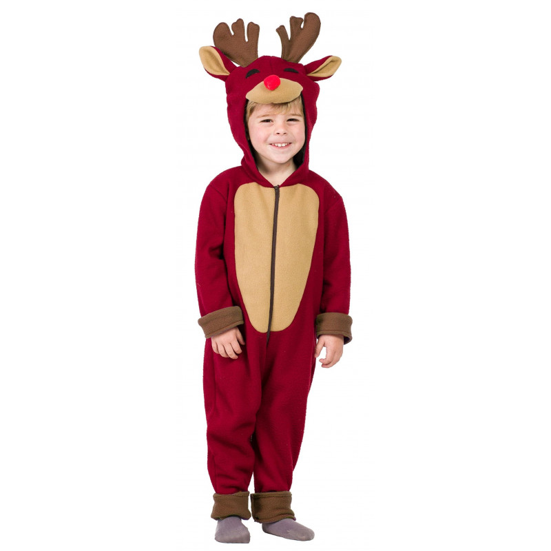 literalmente Mortal pacífico Disfraz de Reno Rudolph Navideño Infantil | Comprar Online