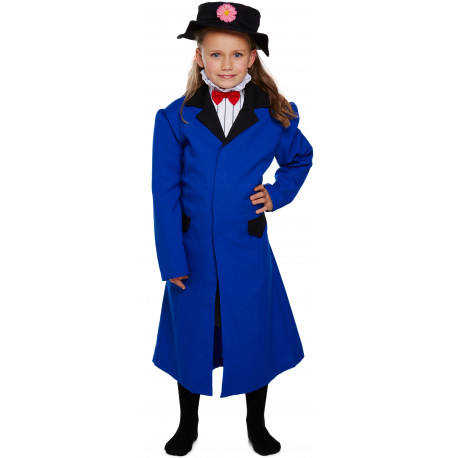 Disfraz de Mary Poppins Azul Infantil