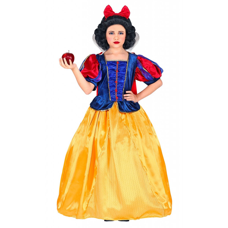 hombro fuente Desarmamiento Disfraz de Princesa Blancanieves para Niña | Comprar Online