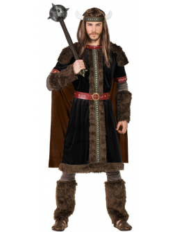 Disfraz de Guerrero Vikingo Negro para Hombre