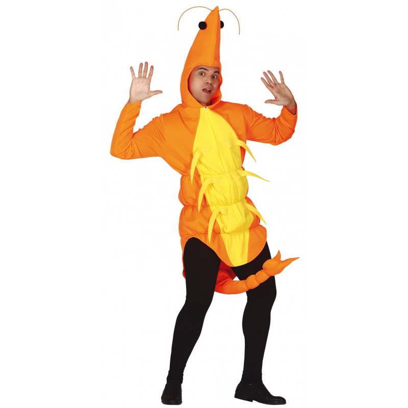 Disfraz de cangrejo divertido para adultos, estilo de pareja