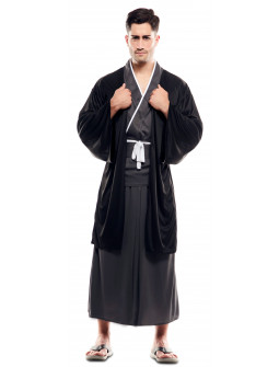 Disfraz de Samurái Japonés Negro para Hombre