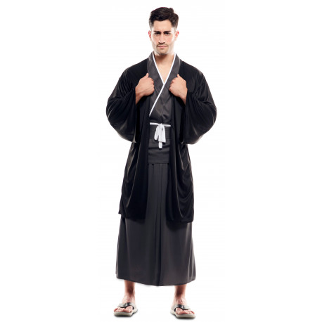 Disfraz de Samurái Japonés Negro para Hombre
