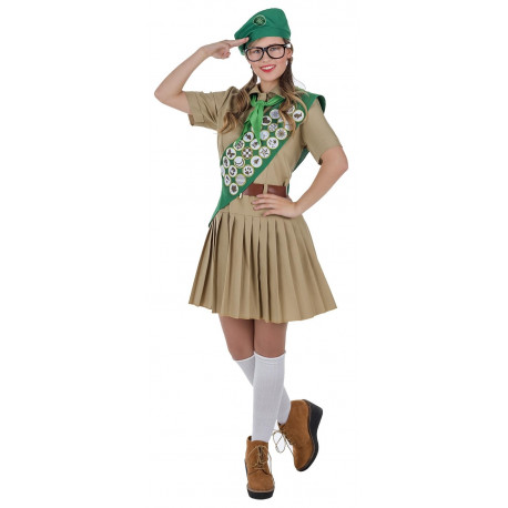 Disfraz de Boy Scout para Mujer