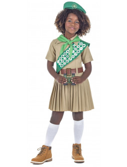 Disfraz de Boy Scout para Niña