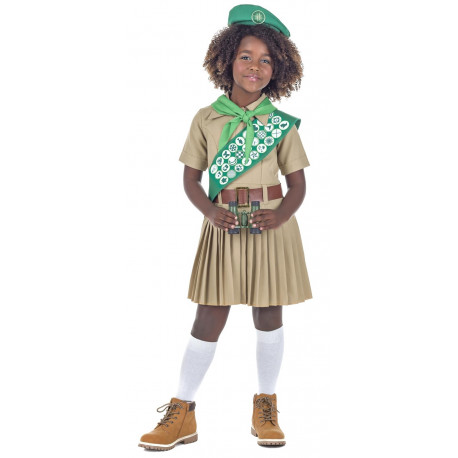 Disfraz de Boy Scout para Niña