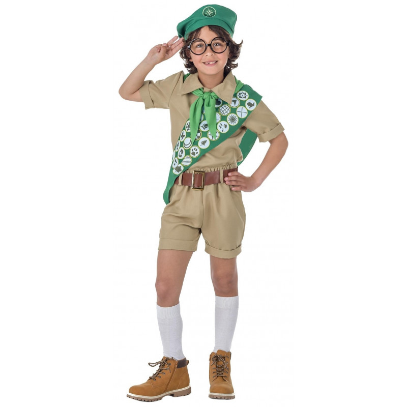 práctica aniversario flauta Disfraz de Boy Scout para Niño | Comprar Online