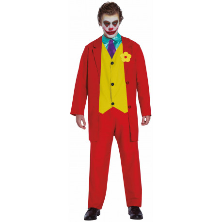 Disfraz de Joker Rojo para Adulto