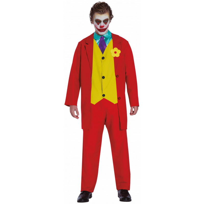 comercio melodía biblioteca Disfraz de Joker Rojo para Adulto | Comprar Online