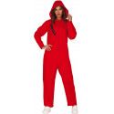 Disfraz de Mono Rojo con Capucha para Mujer