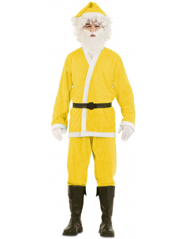Disfraz de Papá Noel Amarillo para...