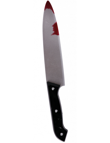 Cuchillo de Cocina Realista con Sangre