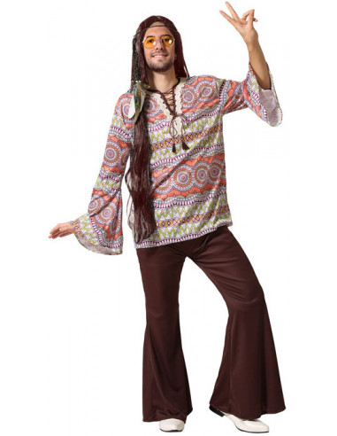 Disfraz de Hippie Vintage para Hombre