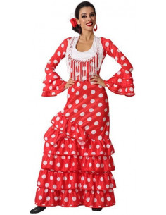 Disfraz de Flamenca Rojo...