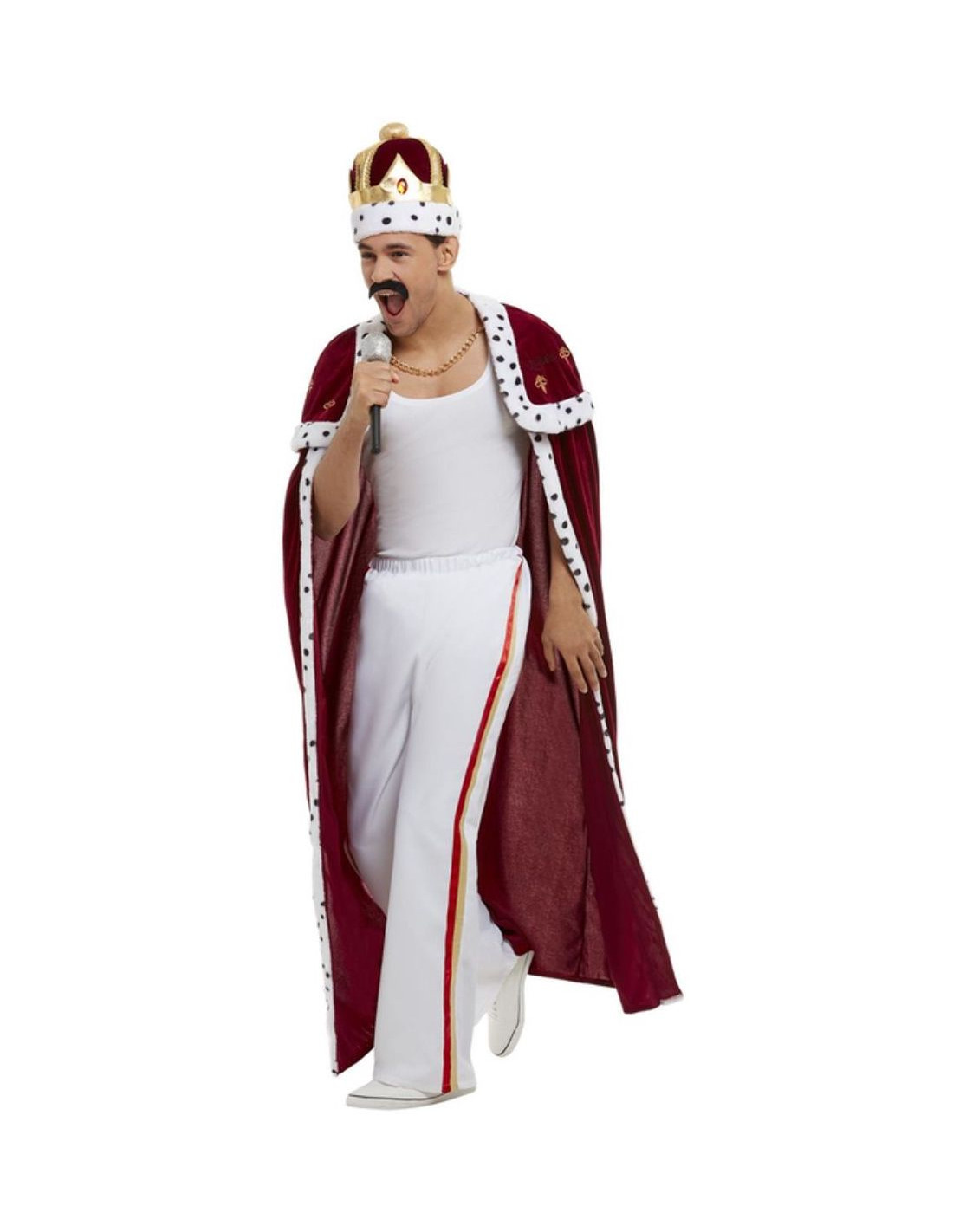 subtítulo planes Apretar Disfraz de Freddie Mercury con Capa para Adulto | Comprar Online