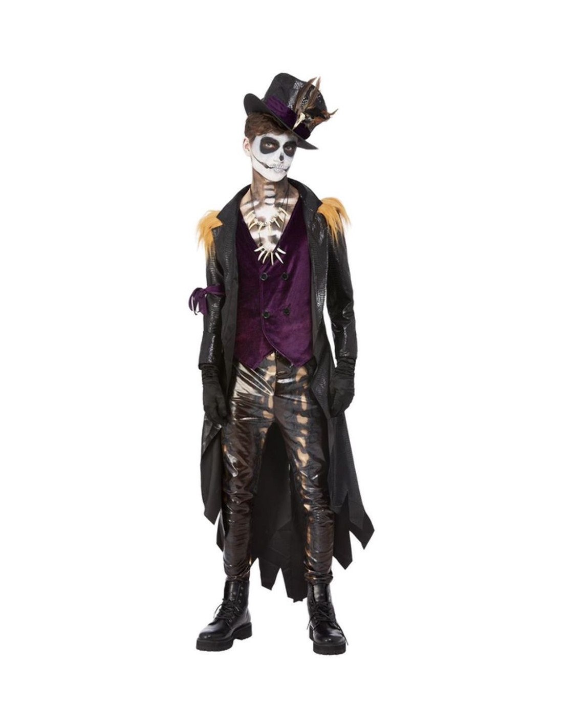 Seguro Motear Discreto Disfraz de Voodoo Premium para Adulto | Comprar Online