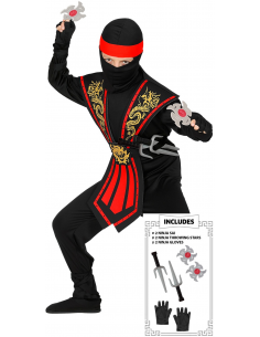 Disfraz de Ninja Rojo con...
